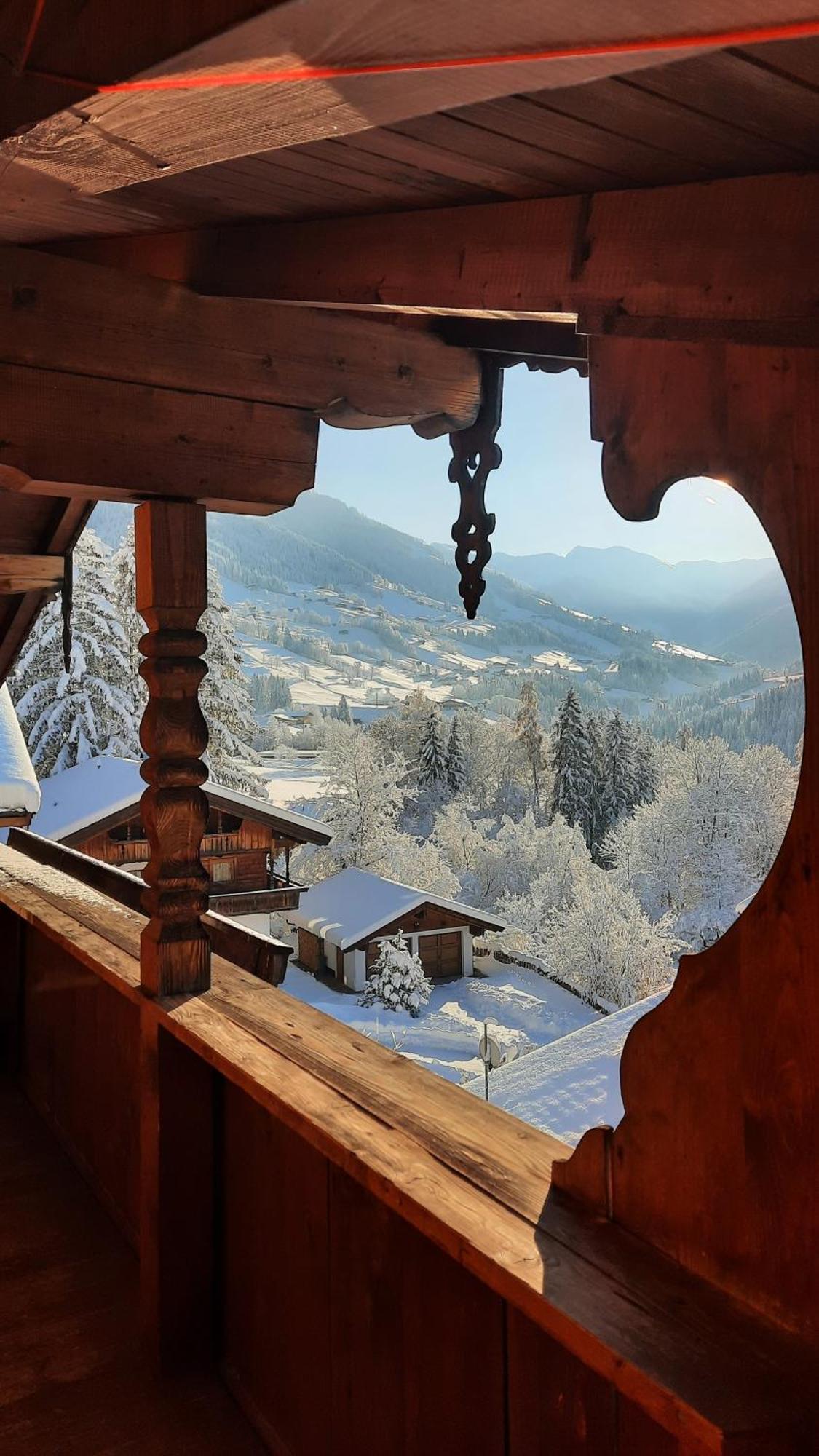 Haus Gmahblick Ferienwonungen Hotel Alpbach Eksteriør billede